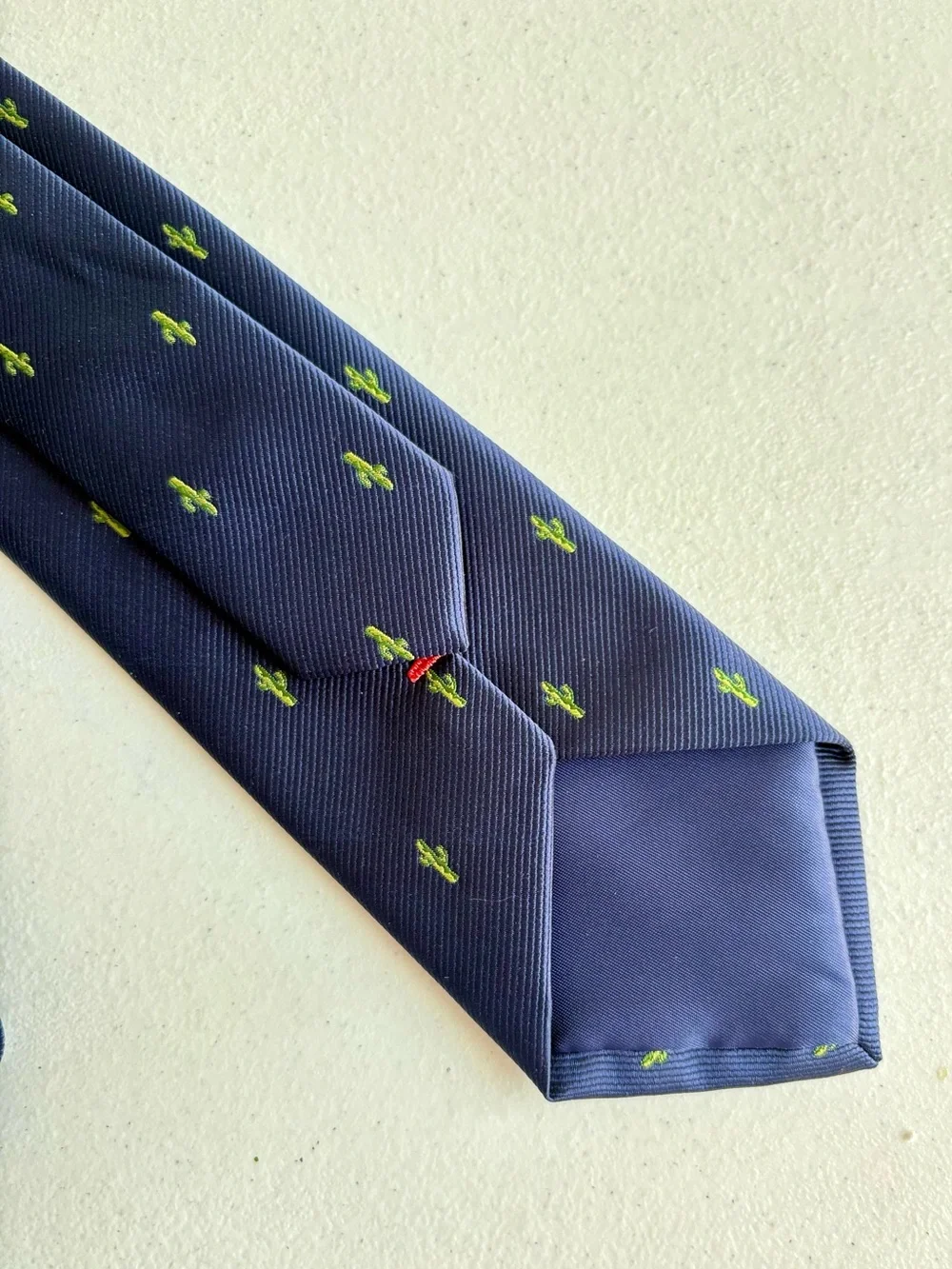 Child’s Necktie Navy blue green cactus boys Gap Kids / Old Navy Arizona Desert